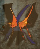 Plakatfarbe gekratzt 1976